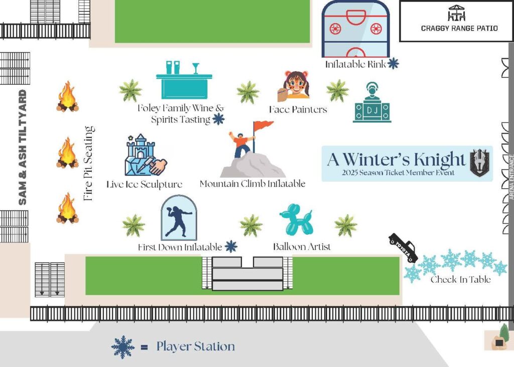 Season Ticket Member Event Map Page 1